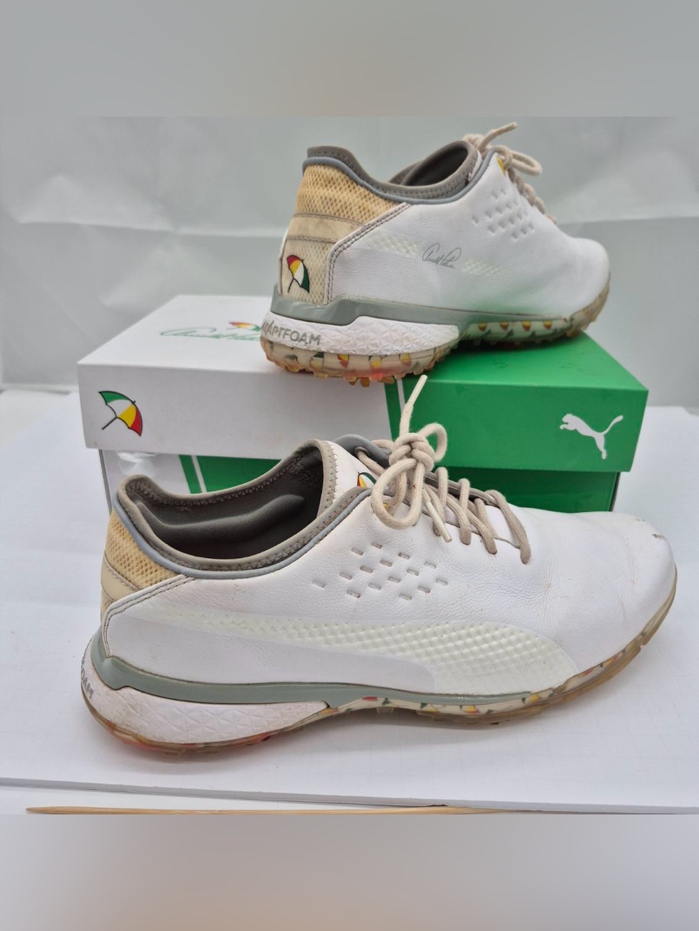 *LIMITED EDITION* Arnold Palmer Bay Hill Logo PUMA Mens Golf Shoes Size US 9.5